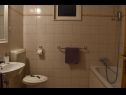 Апартаменты Frama - 3 apartments: A1 Maslina (2), A2 More (2+2), A3 Lavanda (2+2) Бол - Остров Брач  - Апартамент - A3 Lavanda (2+2): ванная комната с туалетом