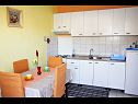 Апартаменты Nikola - 200 m from beach: A1(2), A2(2+1) Постира - Остров Брач  - Апартамент - A1(2): кухня и столовая