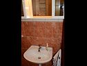 Апартаменты Iva - sea view A1(2+1), A2(4+1) Постира - Остров Брач  - Апартамент - A2(4+1): ванная комната с туалетом