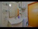Апартаменты Puli - 200m from sea: Nela1 (2), Nela2 (4) Постира - Остров Брач  - Апартамент - Nela2 (4): ванная комната с туалетом