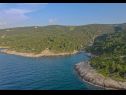 Дома дял отдыха Irena - secluded paradise; H(4+1) Залив Прапатна (Пуцисца) - Остров Брач  - Хорватия - растительность (дом и окружение)