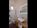 Апартаменты Mari - 30 m from sea : A1(6) Сумартин - Остров Брач  - Апартамент - A1(6): ванная комната с туалетом