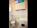 Апартаменты Vrilo- 30m from the sea A1(4+2) Супетар - Остров Брач  - Апартамент - A1(4+2): ванная комната с туалетом