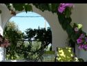 Апартаменты Lilac - 100m from pebble beach : A1(7) Арбания - Остров Чиово  - Апартамент - A1(7): вид с террасы