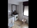 Апартаменты Draga - 15 m from sea: A3(2+1) Мастринка - Остров Чиово  - Апартамент - A3(2+1): ванная комната с туалетом