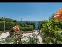 Апартаменты Daniela - terrace with amazing sea view A1(6) Округ Горни - Остров Чиово  - двор