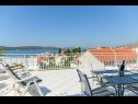 Апартаменты Bozo - amazing terrace and sea view: A1(4) Округ Горни - Остров Чиово  - терраса (дом и окружение)