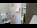 Апартаменты Griv - close to the sea: A1(4), SA3(2), A2(2) Валун - Остров Црес  - Апартамент - A1(4): ванная комната с туалетом