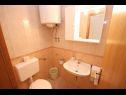 Апартаменты Nikola - free parking A11(4+1), A12(4) Млини - Ривьера Дубровник  - Апартамент - A12(4): ванная комната с туалетом