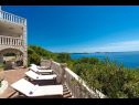 Дома дял отдыха Luxury - amazing seaview H(8+2) Солине (Дубровник) - Ривьера Дубровник  - Хорватия - терраса