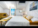 Дома дял отдыха Luxury - amazing seaview H(8+2) Солине (Дубровник) - Ривьера Дубровник  - Хорватия - H(8+2): спальная комната