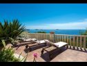 Дома дял отдыха Luxury - amazing seaview H(8+2) Солине (Дубровник) - Ривьера Дубровник  - Хорватия - H(8+2): терраса