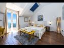 Дома дял отдыха Luxury - amazing seaview H(8+2) Солине (Дубровник) - Ривьера Дубровник  - Хорватия - H(8+2): спальная комната