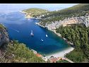 Апартаменты Grozdana - 5 m from sea: SA1 - Martina(2+1) Залив Покривеник - Остров Хвар  - Хорватия - пляж