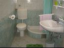 Апартаменты Nada A1(8), A2(8) Сучурай - Остров Хвар  - Апартамент - A2(8): ванная комната с туалетом