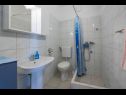 Апартаменты Perka - peaceful and quiet: A2(2+2), A1(2+1) Врбоска - Остров Хвар  - Апартамент - A2(2+2): ванная комната с туалетом