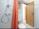 Апартаменты Josi - 200 m from sea: SA1(2), SA2(2), SA3(2), A5(4), SA6(2), A7(4) Врбоска - Остров Хвар  - Студия- апартамент - SA2(2): ванная комната с туалетом