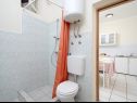 Апартаменты Josi - 200 m from sea: SA1(2), SA2(2), SA3(2), A5(4), SA6(2), A7(4) Врбоска - Остров Хвар  - Студия- апартамент - SA2(2): ванная комната с туалетом