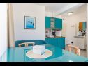 Апартаменты Fimi- with swimming pool A1 Blue(2), A2 Green(3), A3 BW(4) Медулин - Истра  - Апартамент - A1 Blue(2): кухня и столовая
