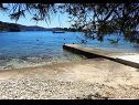 Дома дял отдыха Gradina 1 - private pool: H(10+2) Залив Градина (Вела Лука) - Остров Корчула  - Хорватия - пляж