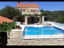 Дома дял отдыха Gradina 1 - private pool: H(10+2) Залив Градина (Вела Лука) - Остров Корчула  - Хорватия - H(10+2): дом