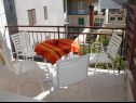 Апартаменты Niks - terrace & sea view: A1(4), A2(2) Вела Лука - Остров Корчула  - Апартамент - A2(2): балкон