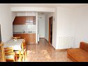 Апартаменты Sea View - cosy & comfortable: A2 Zaborke(4), A4 Somina(2+2) Брист - Ривьера Макарска  - Апартамент - A4 Somina(2+2): кухня и столовая