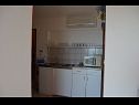 Апартаменты Jozo - 150 m from pebble beach: A1(2), A2(2), A3(2), A4(4), A5(4) Градац - Ривьера Макарска  - Апартамент - A5(4): кухня