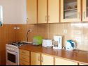 Апартаменты Biljana - 150m from beach: A1(2+1), A2(2+2), A3(5), A4(2+2) Градац - Ривьера Макарска  - Апартамент - A4(2+2): кухня