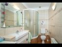 Апартаменты Damir A1(4) Тучепы - Ривьера Макарска  - Апартамент - A1(4): ванная комната с туалетом