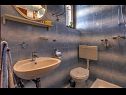 Апартаменты IK A1(2+1), A2(2), SA3(2), SA4(2), A5(4) Йезера - Остров Муртер  - Студия- апартамент - SA3(2): ванная комната с туалетом