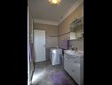 Апартаменты IK A1(2+1), A2(2), SA3(2), SA4(2), A5(4) Йезера - Остров Муртер  - Апартамент - A5(4): ванная комната с туалетом