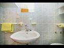 Апартаменты Saga - with swimming pool A2(2+1), A3(6+1) Локва Рогозница - Ривьера Омиш  - Апартамент - A3(6+1): ванная комната с туалетом