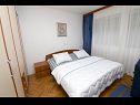 Апартаменты Jerko - 200 m from beach: A1(3+2) Омиш - Ривьера Омиш  - Апартамент - A1(3+2): спальная комната