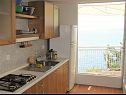 Апартаменты Mako - 15m from beach: A1(7), B2(2+3), SA C3(2), D4(5) Писак - Ривьера Омиш  - Апартамент - A1(7): кухня