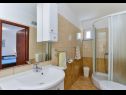 Апартаменты Kosta - 150 m from beach: A1(3), A3(4+1), A4 Kat (2+1) Кустици - Остров Паг  - Апартамент - A1(3): ванная комната с туалетом