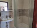 Апартаменты Nives - great location: A1(6), A5(2), A6(2), A7(2), A2(4), A3(3), A4(3) Новалья - Остров Паг  - Апартамент - A2(4): ванная комната с туалетом