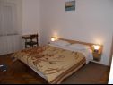 Апартаменты Mirko - 100m from beach: A1(4+3), A2(4+1) Угринич - Остров Пашман  - Апартамент - A2(4+1): спальная комната
