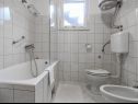 Апартаменты Sugor - 70 m from sea : Plavi-SA2(2), A1(4), A3 Novi(2) Вигань - Полуостров Пельешац  - Апартамент - A1(4): ванная комната с туалетом