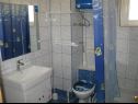 Апартаменты Grga - 300m to the sea: A1(4), A2(2), A3(2), A4(2), A5(4), A6(4) Лопар - Остров Раб  - Апартамент - A5(4): ванная комната с туалетом