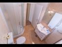 Апартаменты Rezikica - green oasis; A1(7), A2(9) Палит - Остров Раб  - Апартамент - A1(7): ванная комната с туалетом