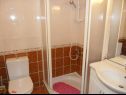 Апартаменты Zlato - with pool : SA1 Murva (2), A3 Lovor (4), A4 Mendula (2+1), SA5 Maslina (2) Сень - Ривьера Сень  - Апартамент - A4 Mendula (2+1): ванная комната с туалетом