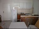 Апартаменты Vito - 10 m from sea: A1(4), A2(4) Бродарица - Шибеник Ривьера  - Апартамент - A2(4): кухня и столовая