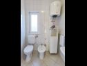 Апартаменты Vinx - grill and terrace A1(2+2), A2(2+2) Залив Каница (Рогозница) - Шибеник Ривьера  - Хорватия - Апартамент - A2(2+2): ванная комната с туалетом