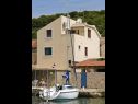 Апартаменты Mirni - 5 m from sea: A1(2+1) Лука (Остров Првиć) - Шибеник Ривьера  - дом