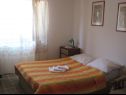Апартаменты Katija - close to the sea: A1(5) Залив Муна (Остров Жирье)  - Шибеник Ривьера  - Хорватия - Апартамент - A1(5): спальная комната