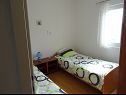 Апартаменты Zita - 50 m from sea: A1(4) Рогозница - Шибеник Ривьера  - Апартамент - A1(4): спальная комната