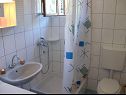 Дома дял отдыха Ina - peaceful H Pierida (8+4) Стоморска - Остров Шолта  - Хорватия - H Pierida (8+4): ванная комната с туалетом
