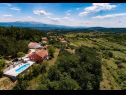 Дома дял отдыха Brapa - open swimming pool: H(4) Хрваце - Ривьера Сплит  - Хорватия - дом