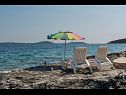 Дома дял отдыха Slobodna - 20 from beach; H(4) Залив Люблйева (Винишćе) - Ривьера Трогир  - Хорватия - пляж